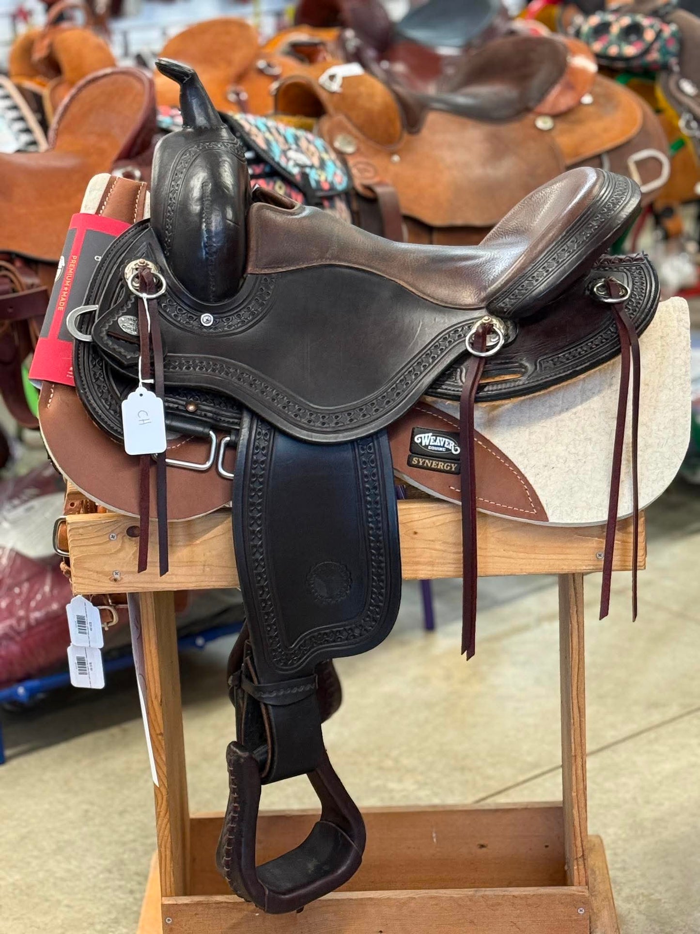 Gently Used 16" Circle Y Trail Saddle