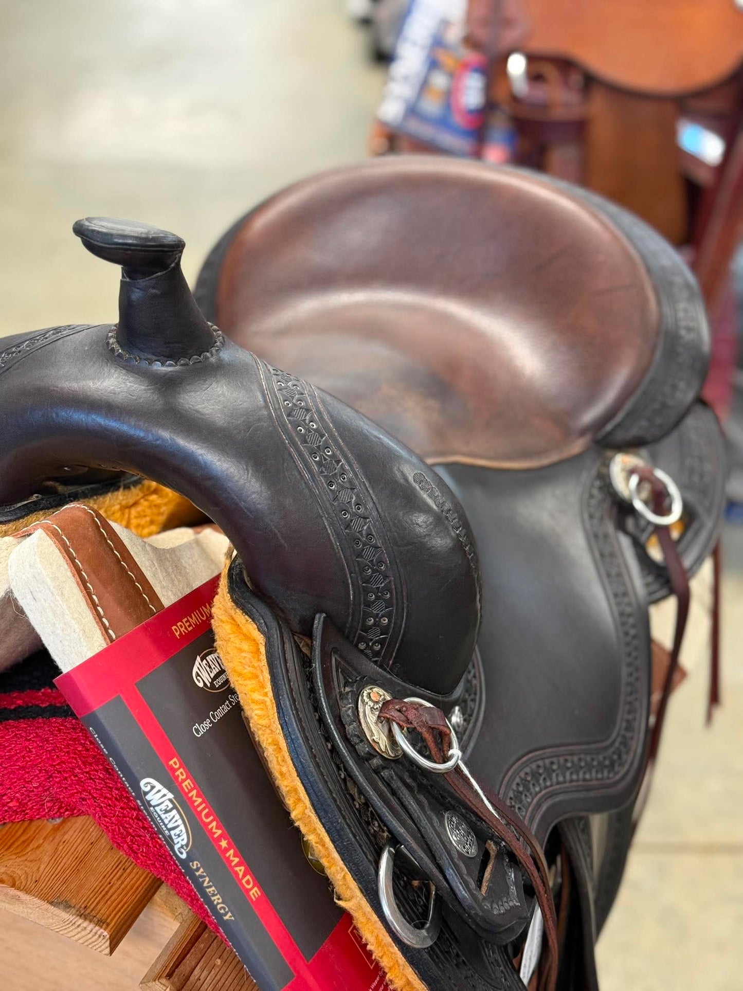 Gently Used 16" Circle Y Trail Saddle