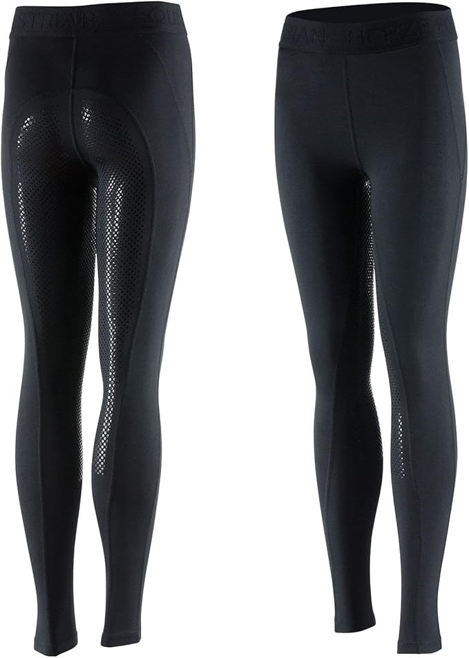 HORZE Madison Kids' Silicone Full Seat Tights