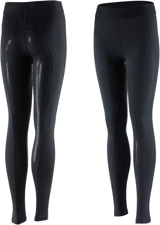 HORZE Madison Kids' Silicone Full Seat Tights