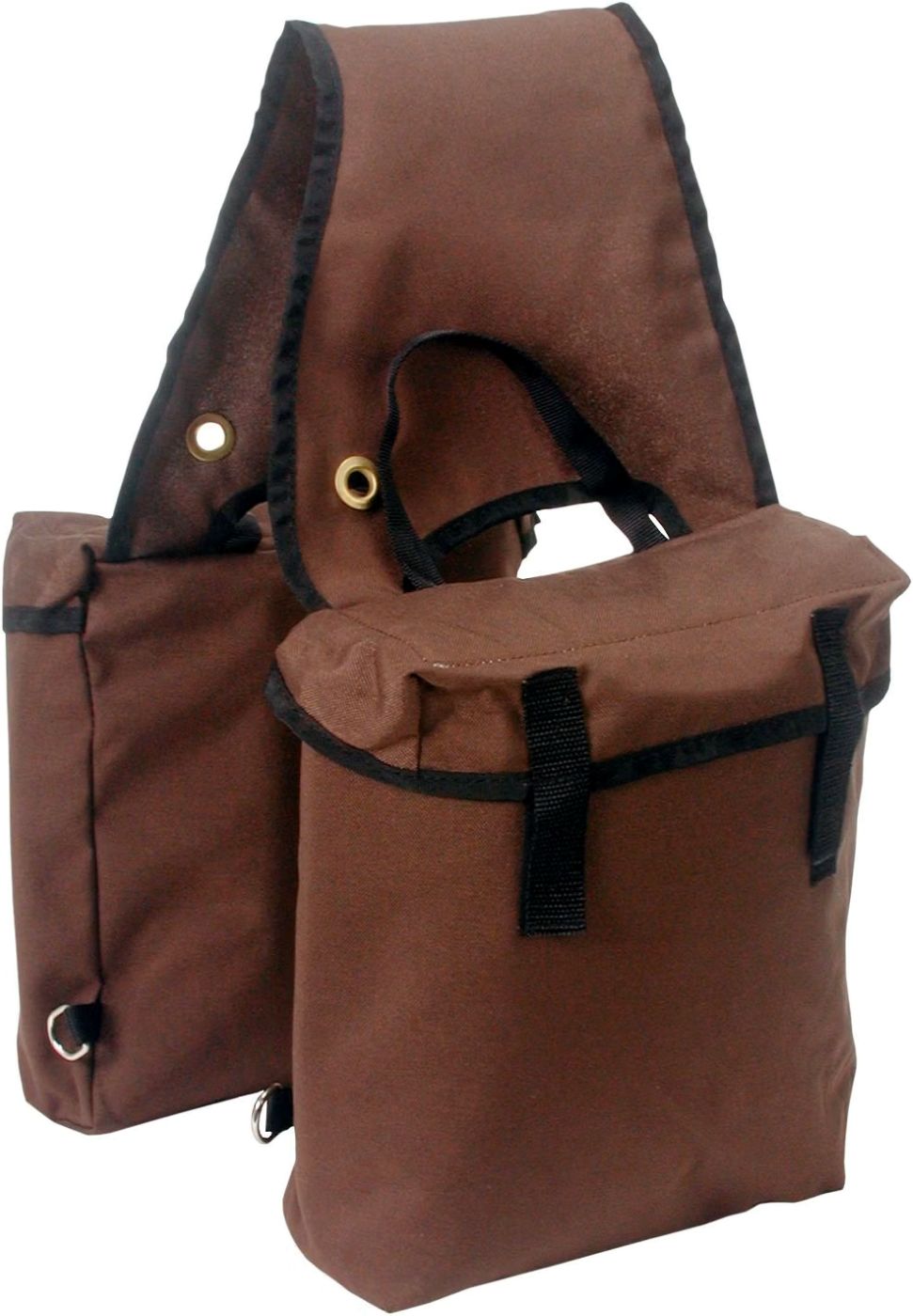 Insulated Nylon Saddle Bags Brown
