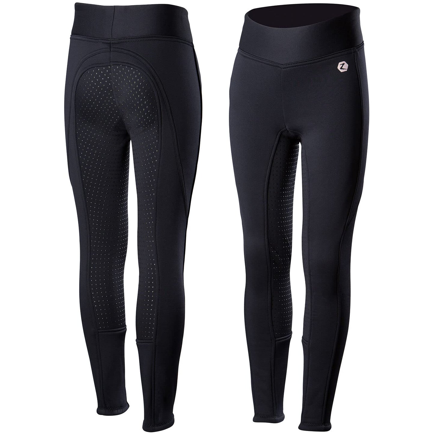 Horze brand Youth JR ACTIVE SILICONE FULL SEAT TIGHTS