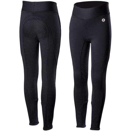 Horze brand Youth JR ACTIVE SILICONE FULL SEAT TIGHTS