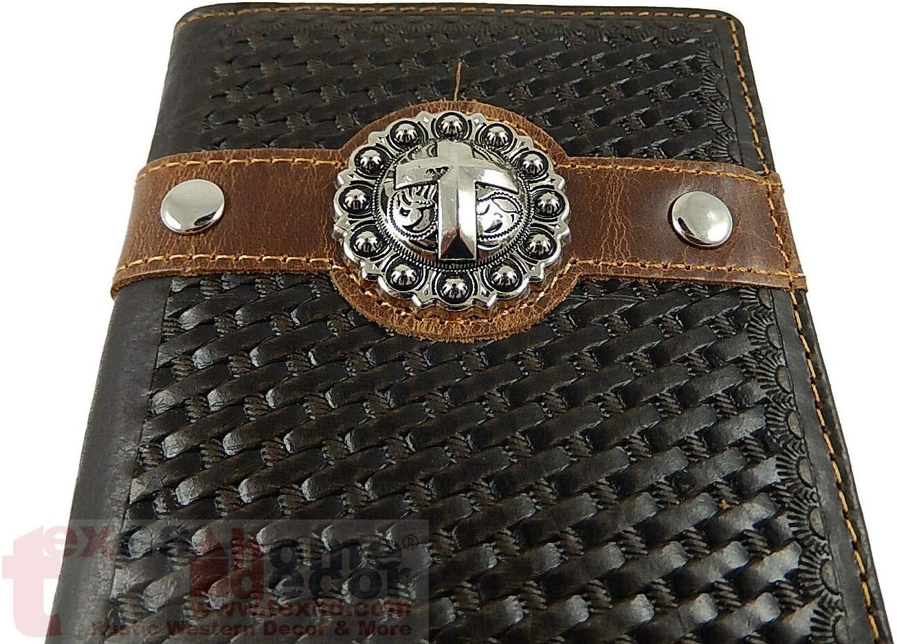 Men's Rodeo Wallet w/ Cross concho