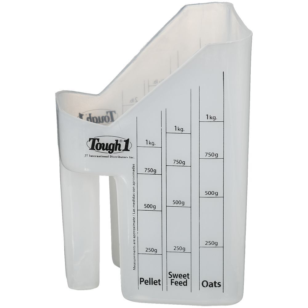 Feed Scoop with Measurements 3 Colors