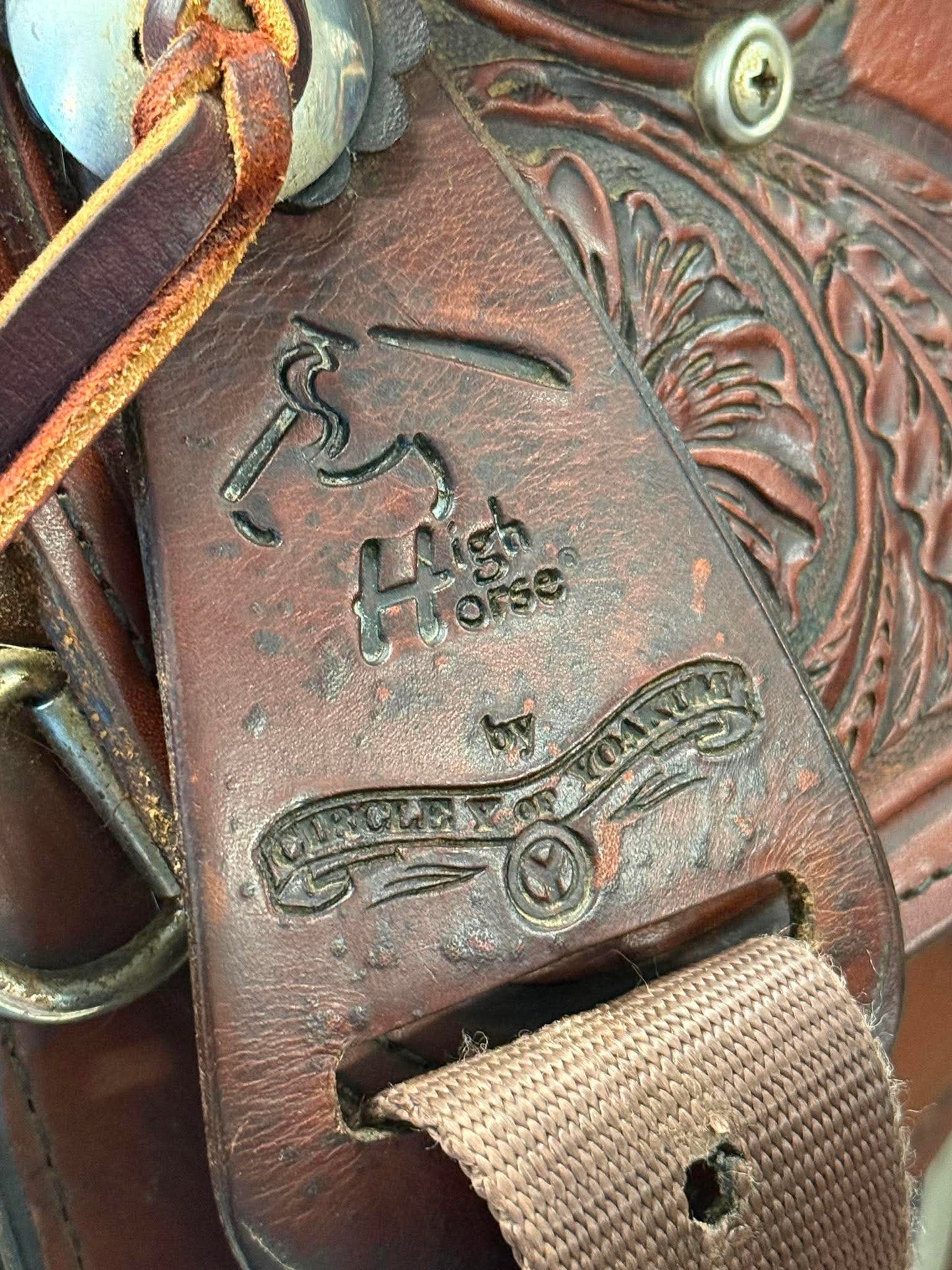 Used 16" Circle Y High Horse Trail Saddle