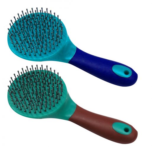 Showman Mane & Tail Brush w/ Grip dots