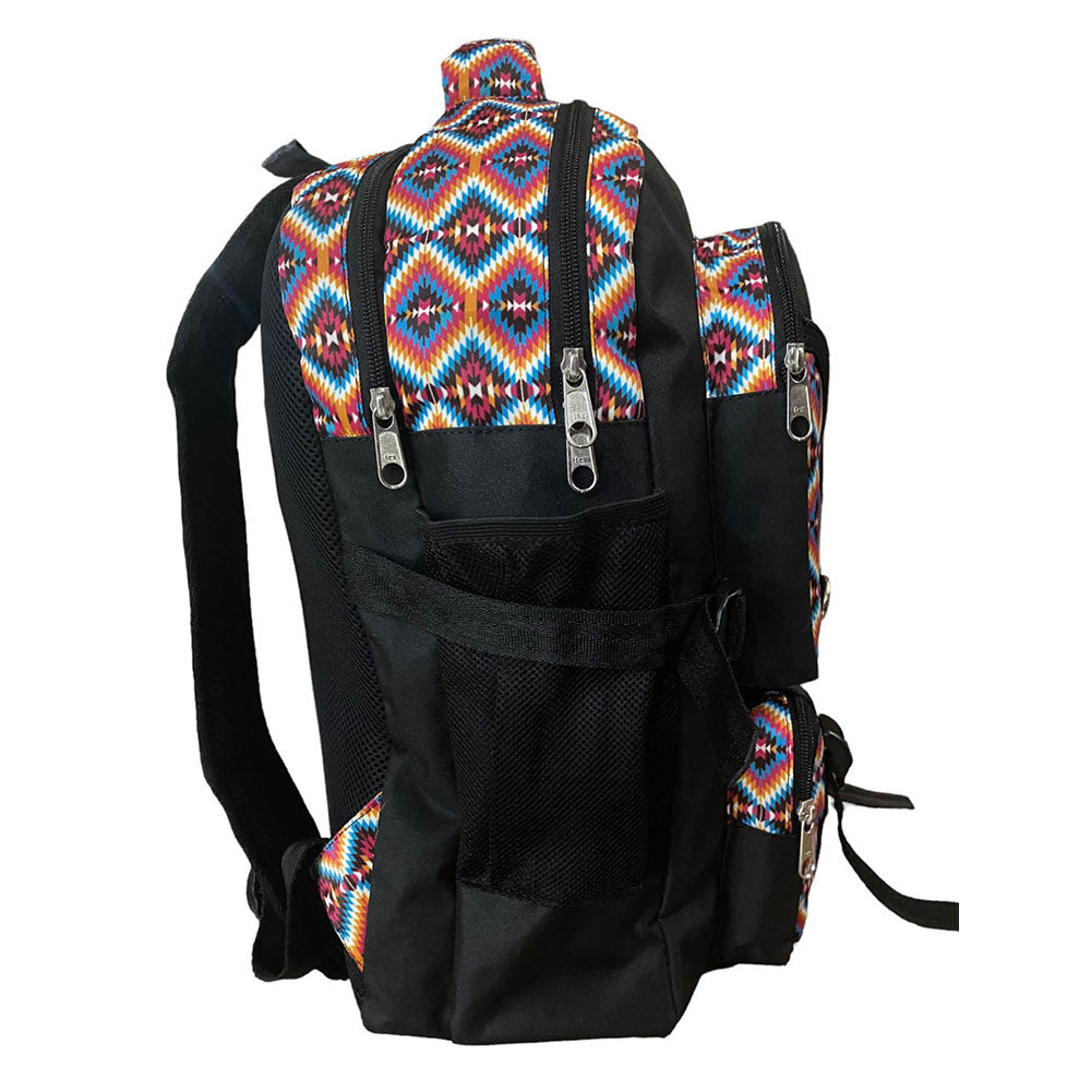 Showman Bright Pink Aztec Tactical Backpack