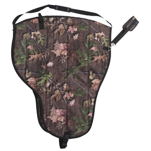 Camo Print Saddle Cover Carrier Bag