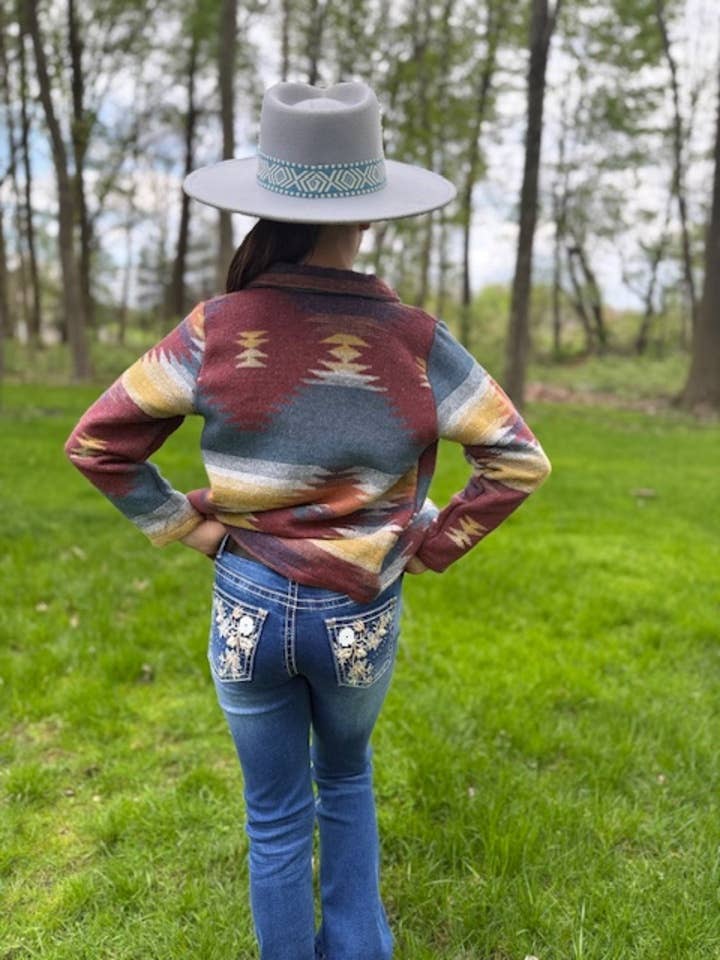 Montana Co AZTEC SHIRT JACKET