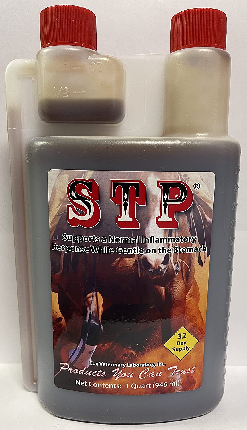STP Horse Supplement Stop the Pain Cherry flavor Quart