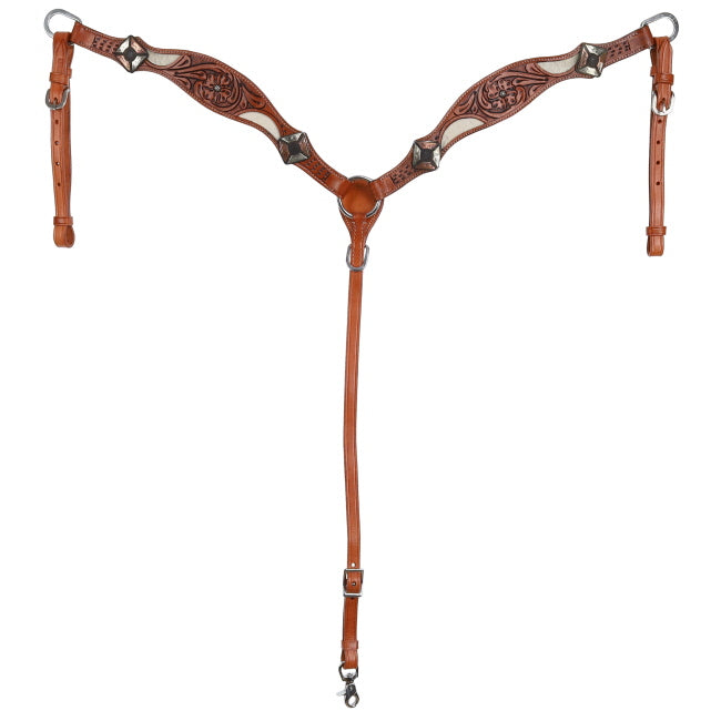 Showman Rustic Riches One Ear Headstall and Breastcollar Set