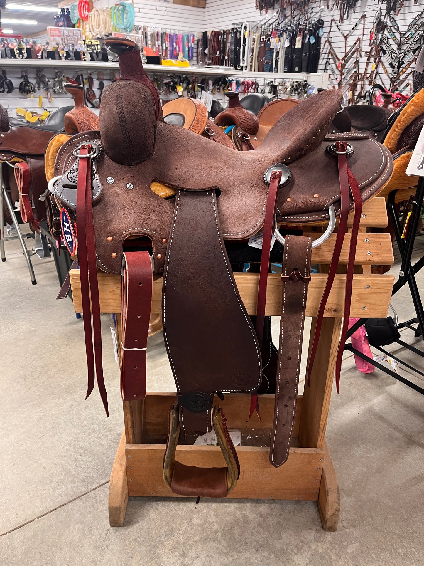 14" Chocolate In Seat Rig