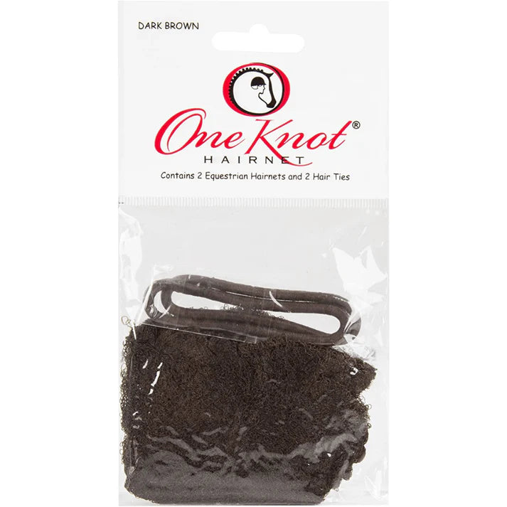 2 pack One Knot Hair Net, Color choice 2 pack