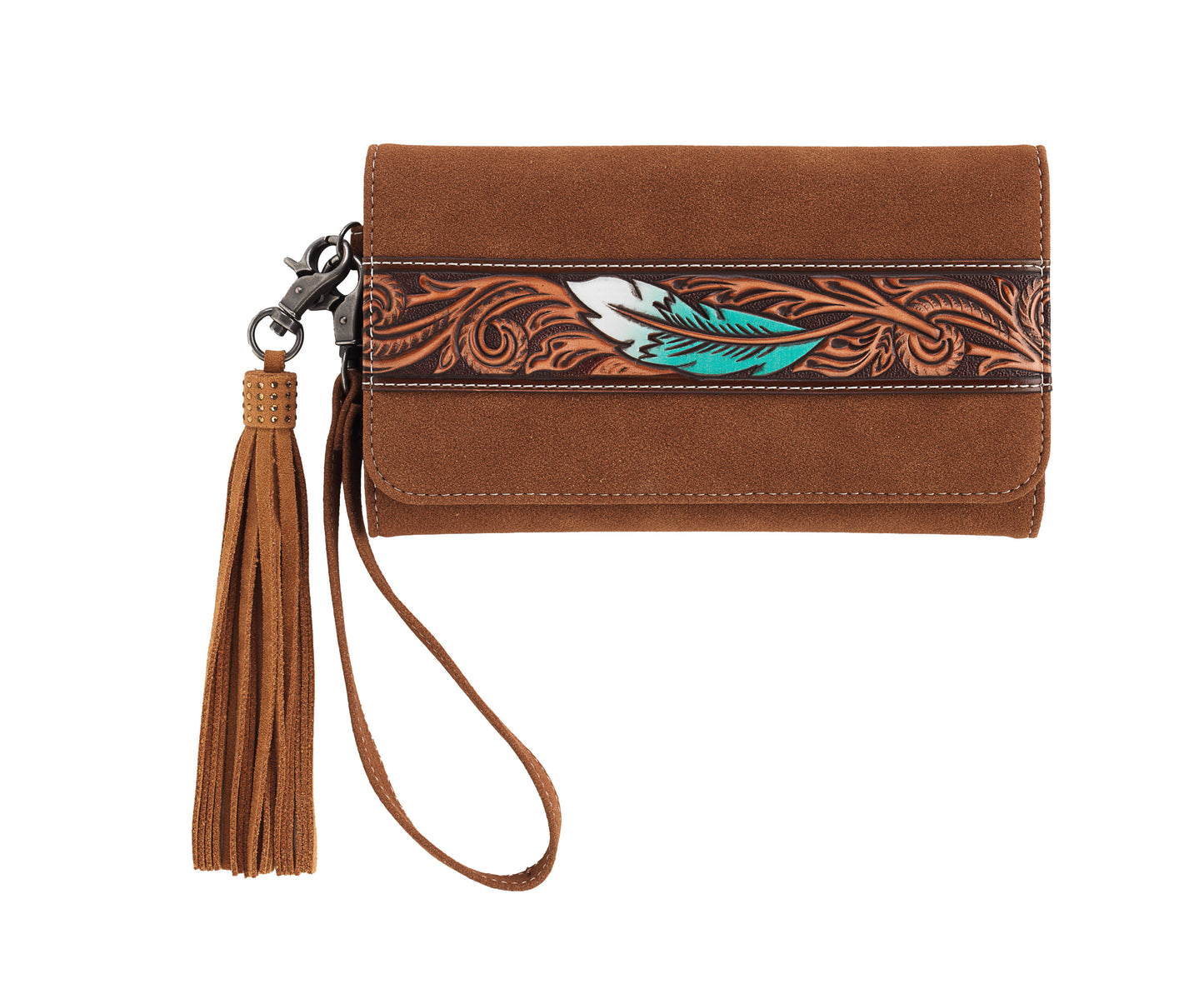 Angel Ranch Faye Style Womens Wallet Brown