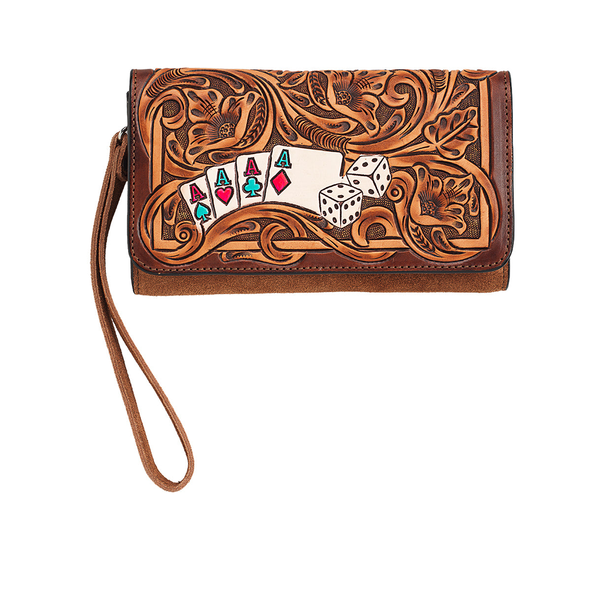 Angel Ranch Roxie Collection Wallet Brown