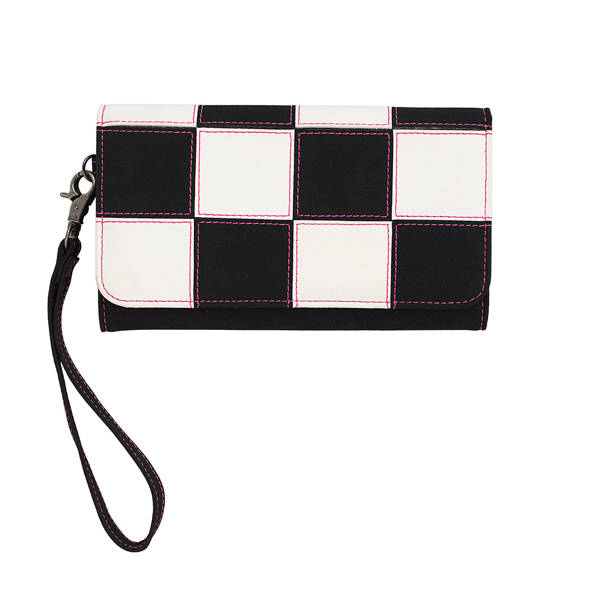Angel Ranch Sadie Style Wallet Black and White