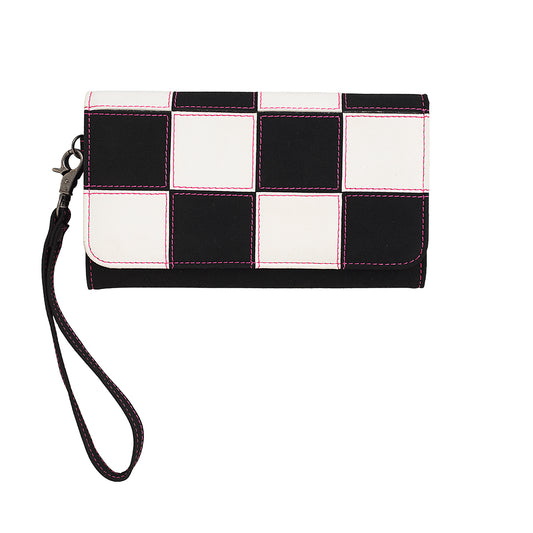 Angel Ranch Sadie Style Wallet Black and White
