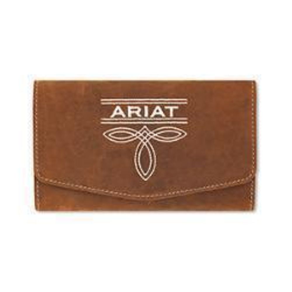 Ariat Lynn Wallet Medium Brown