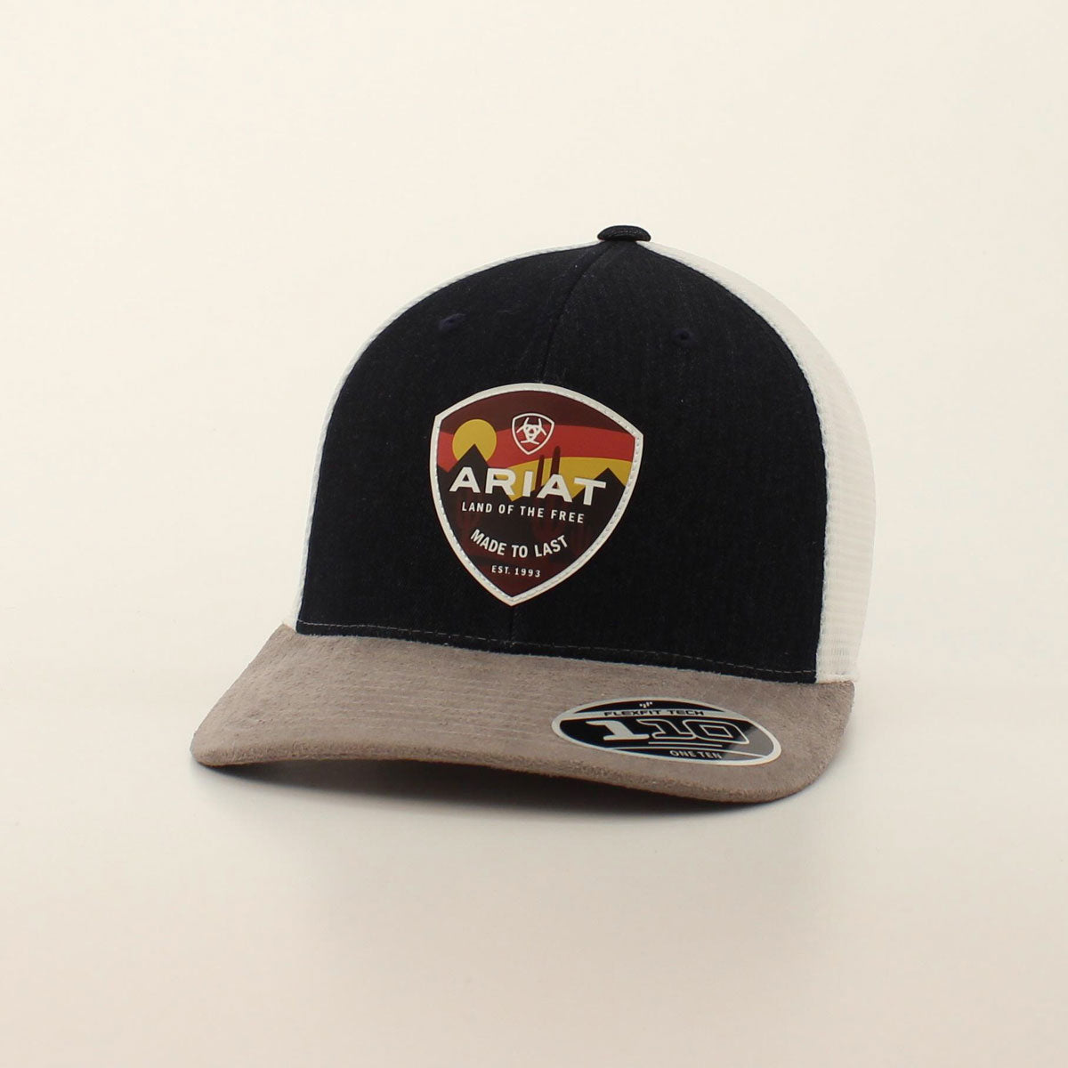 Men's Ariat Sunset Patch Snapback Cap Hat