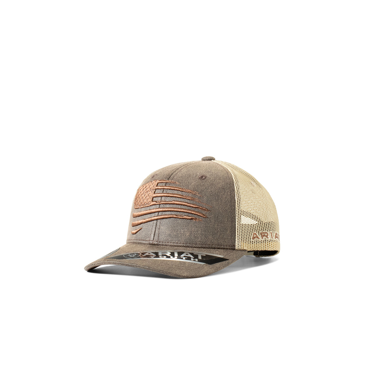 Youth Ariat Distressed American Flag Cap Hat