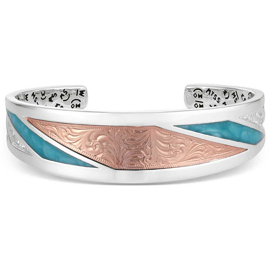 Montana Silversmiths Tulsa Time Cuff Bracelet
