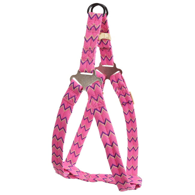 Zig-Zag Dog Harness and Leash Set - Small