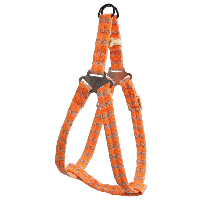 Zig-Zag Dog Harness and Leash Set - Small