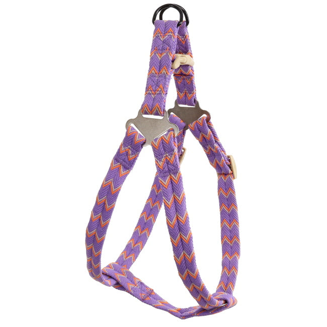 Zig-Zag Dog Harness and Leash Set - Small