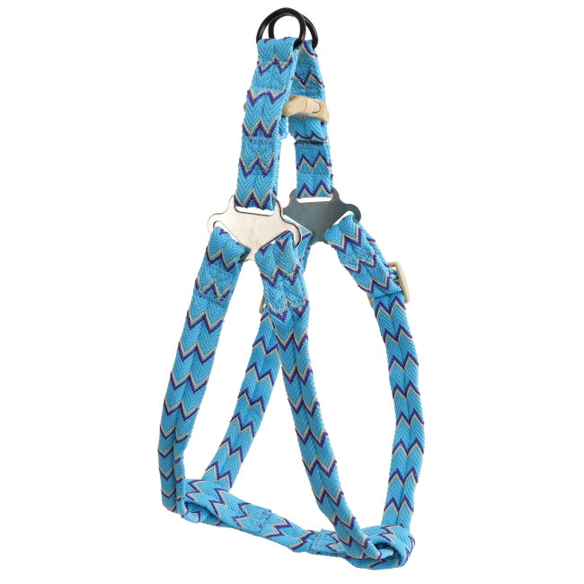 Zig-Zag Dog Harness and Leash Set - Small