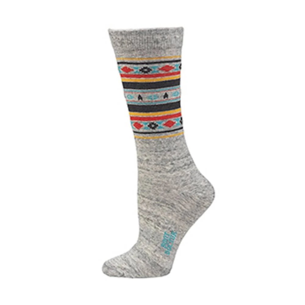 Women's Boot Doctor Southwest Aztec Crew Socks