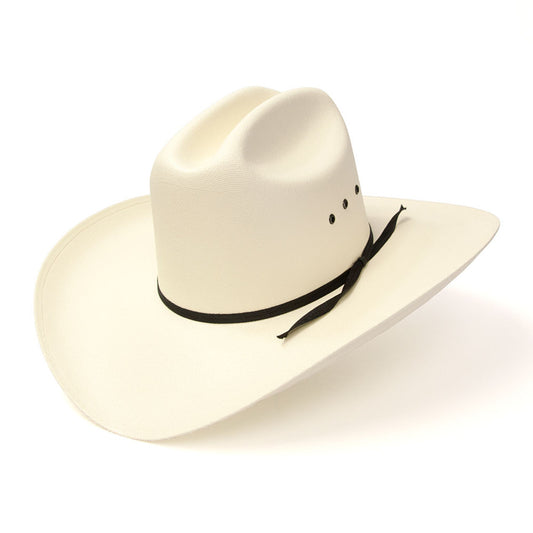 Natural Straw Western Cattleman Cowboy Hat Adult