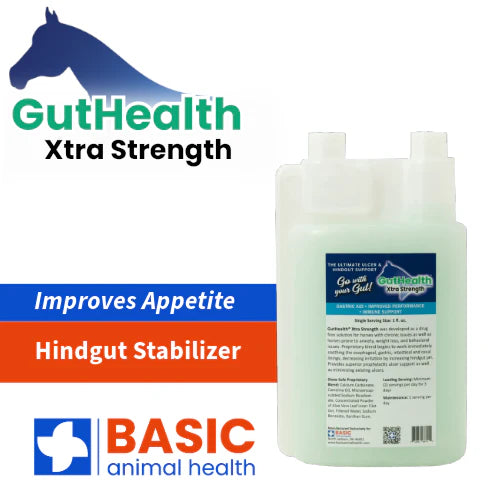 GutHealth Xtra Strength Liquid Supplement for Horses 1QT