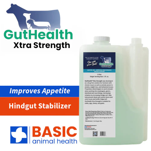 GutHealth Xtra Strength Liquid Supplement for Livestock 64 oz