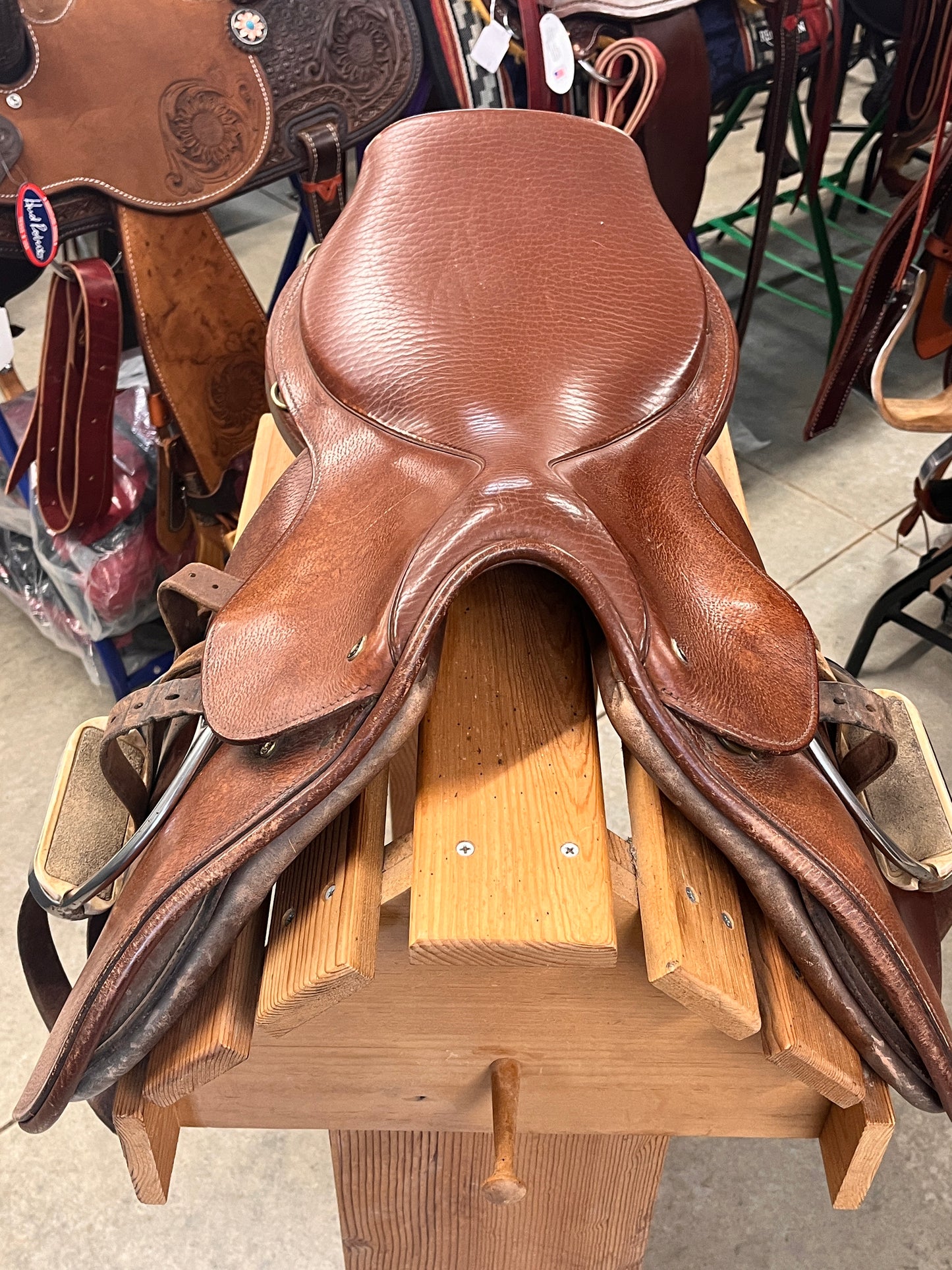 16" Used Crosby All Purpose Saddle With Bag