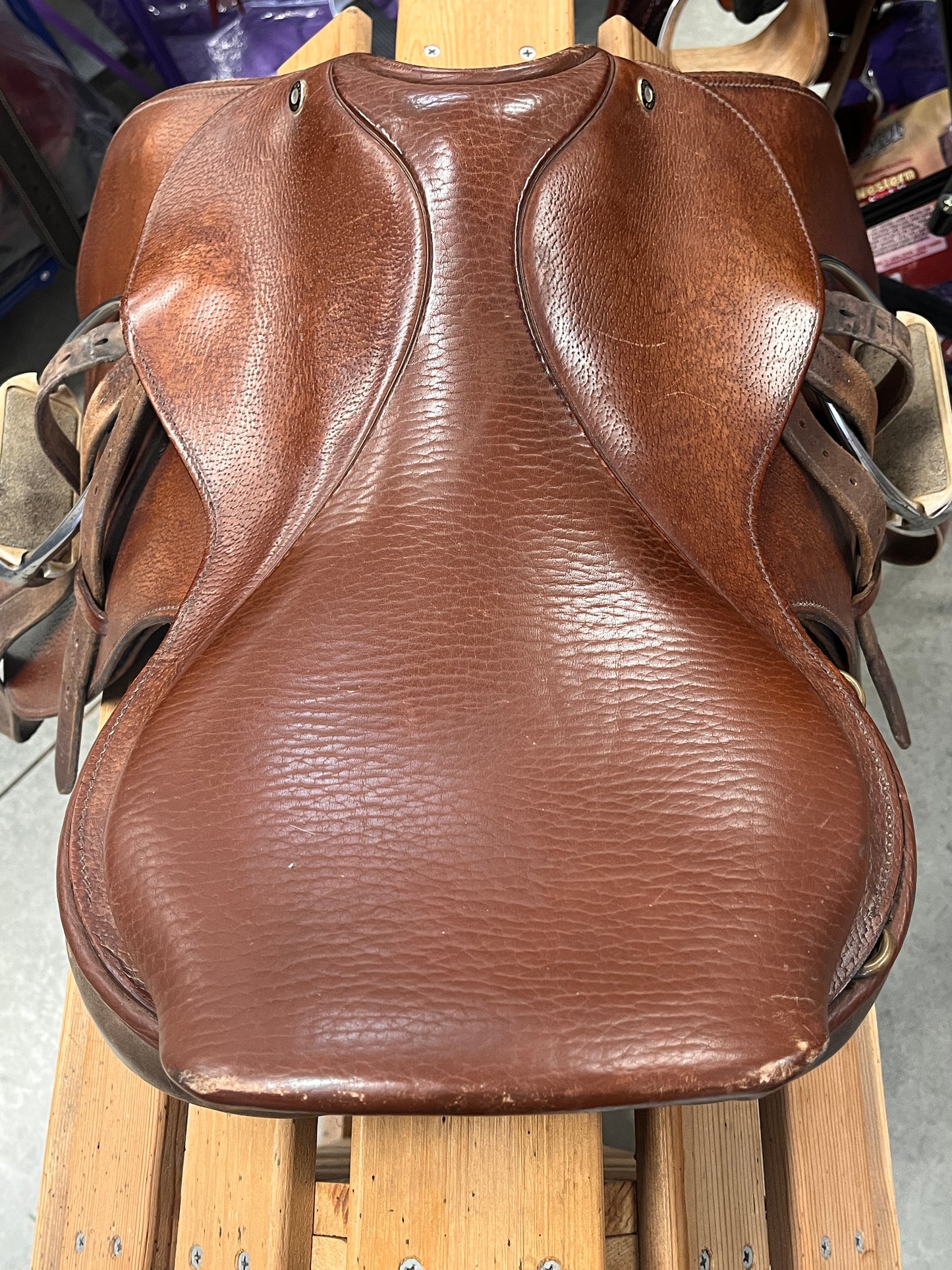 16" Used Crosby All Purpose Saddle With Bag