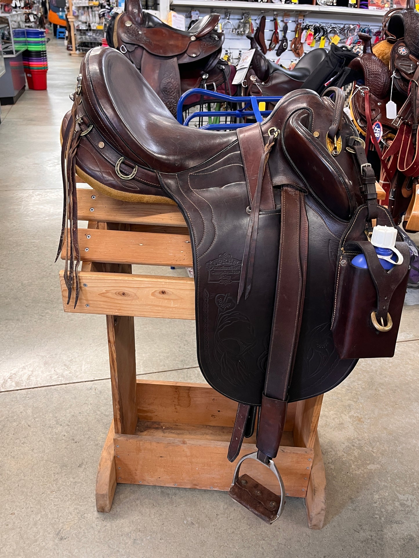 Used 16" Syd Hill Supreme Aussie Saddle w/ Accessories