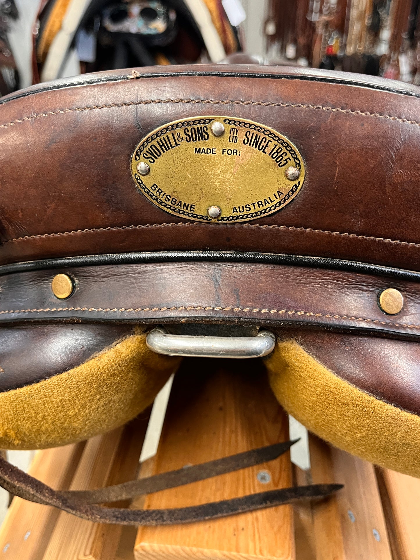 Used 16" Syd Hill Supreme Aussie Saddle w/ Accessories