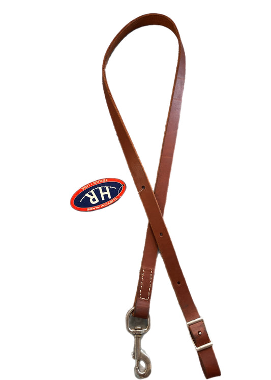 HR Saddlery Single Ply Oiled Tie Down Strap