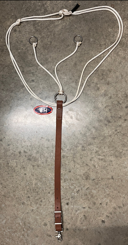 HR Saddlery Training Fork w/ Neck Rope