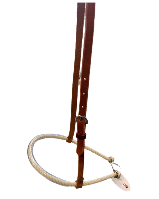 Rope Noseband w/ Plastic Tube Covering