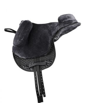 English Fleece Lined Bareback Saddle