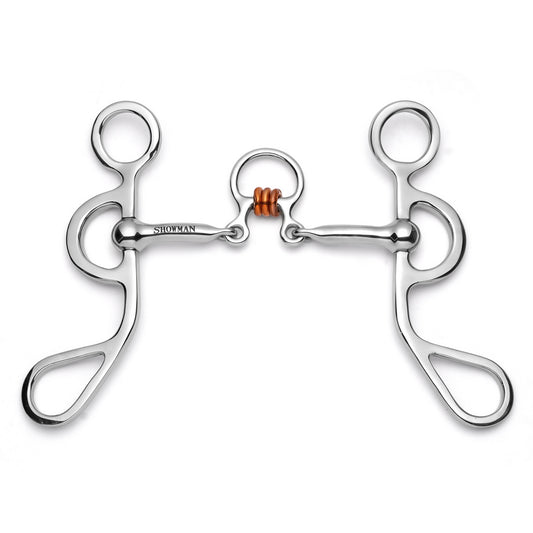 Argentine Shank w/ 3 Piece Jointed Copper Rollers