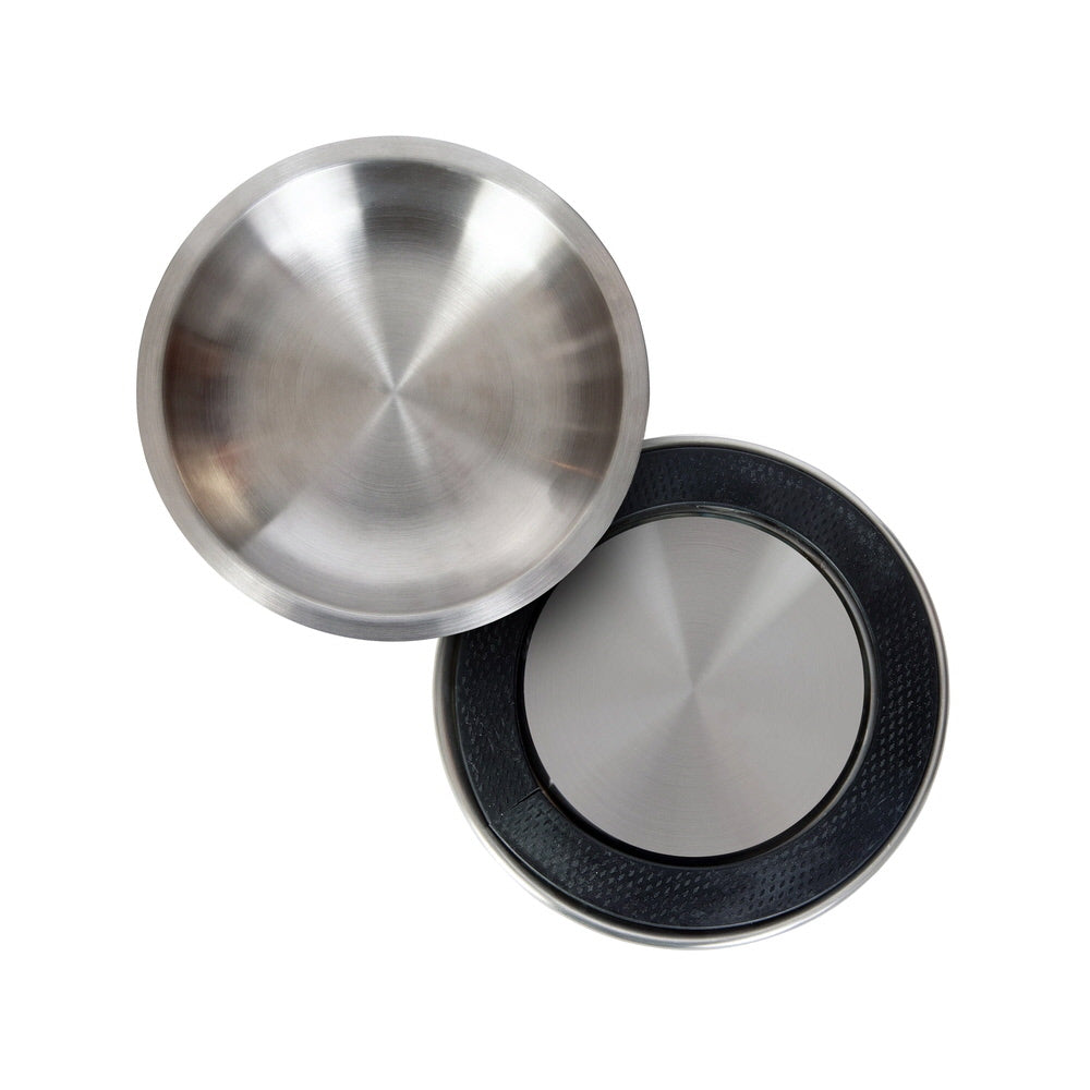 Wrangler Double Walled Stainless Steel Dog Bowl