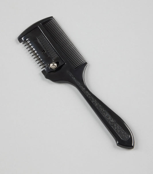 Black Plastic Mane Thinning Comb