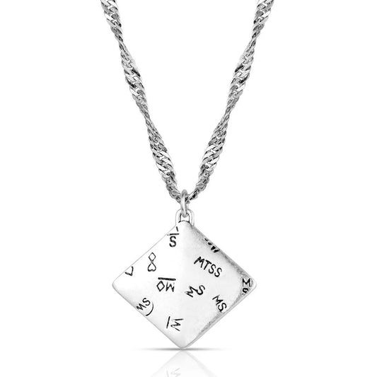 Montana Silversmith Bluebell Charm Turquoise Necklace