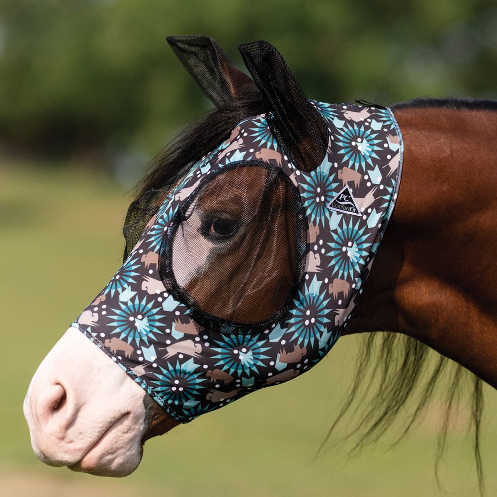 Professional's Choice Pony Cob Horse Lycra Fly Mask