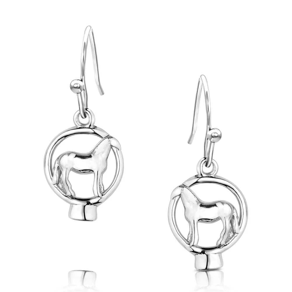 Montana Silversmiths Horses of the World Earrings