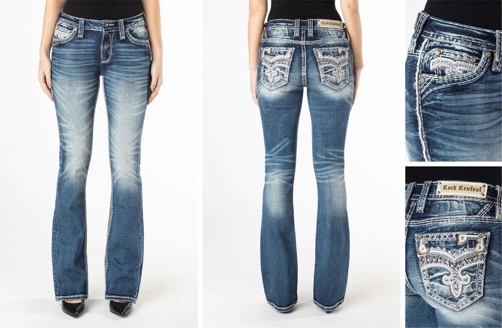 Women's Rock Revival 'Sheree' Boot Cut Jeans