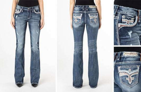 Women's Rock Revival 'Gizelle' Boot Cut Jeans
